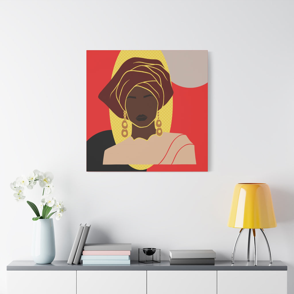 African Lady — Canvas Art