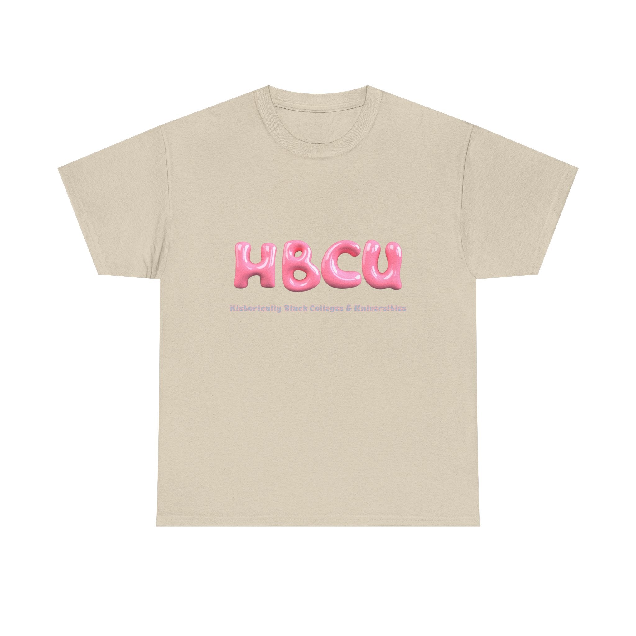 HBCU Pink Bubble Letter - Empowerment Tee Shirt