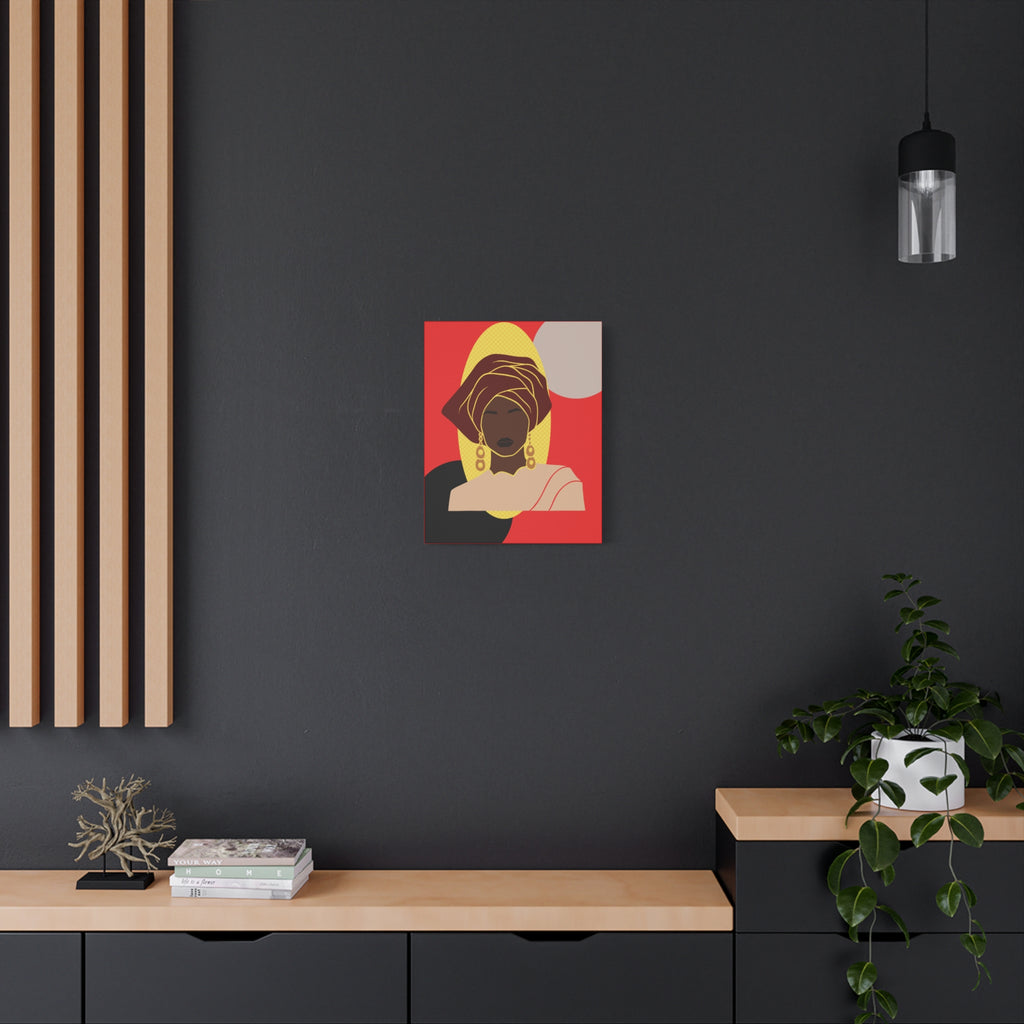 African Lady — Canvas Art
