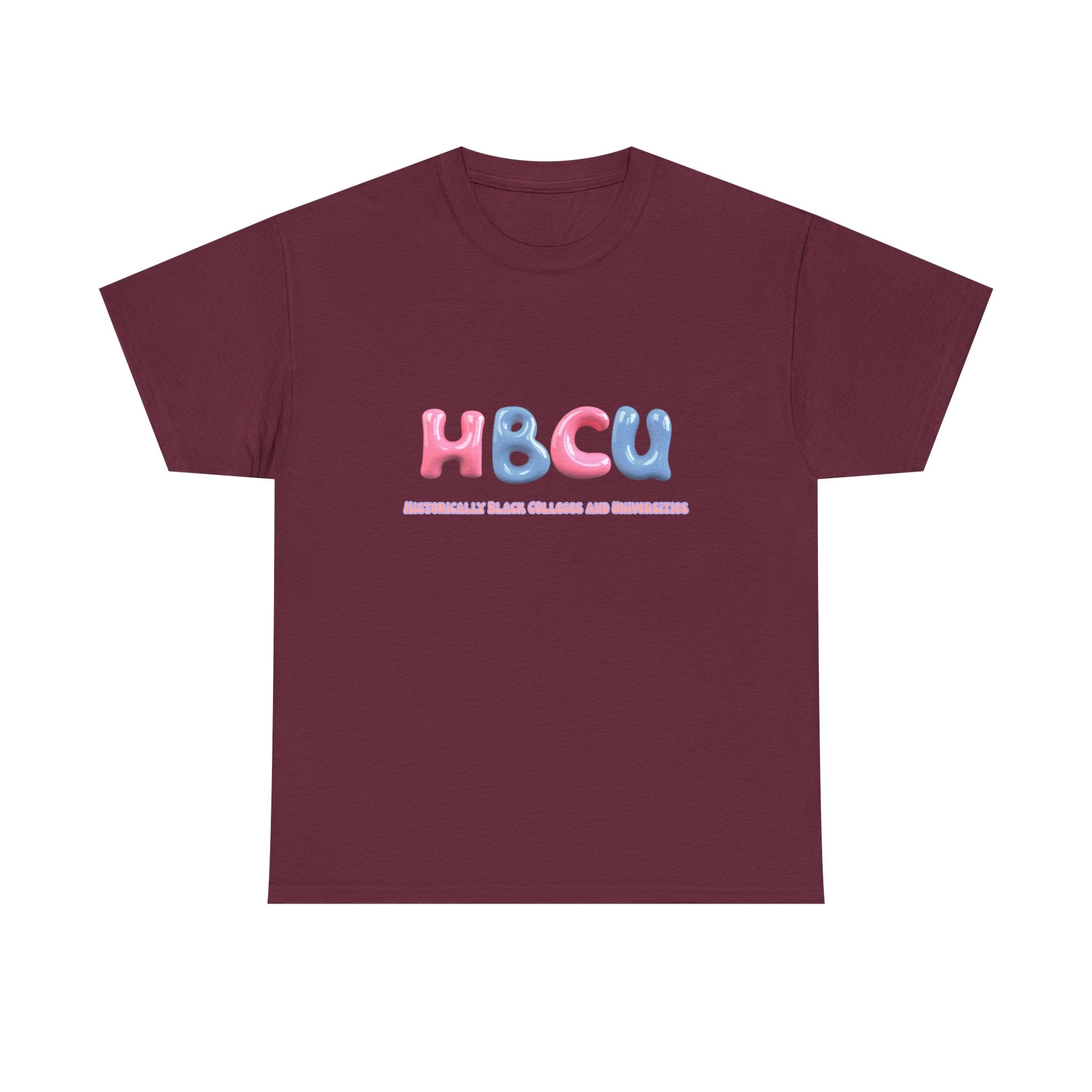 HBCU Balloon Letter Tee — Empowerment Tee Shirt