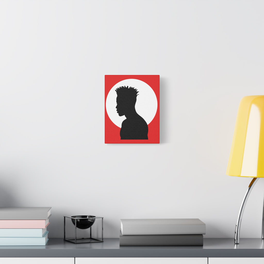 Male Silhouette — Canvas Art