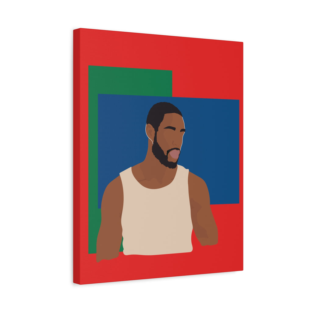 Modern Minimalist Bold Color Block -  Canvas Art