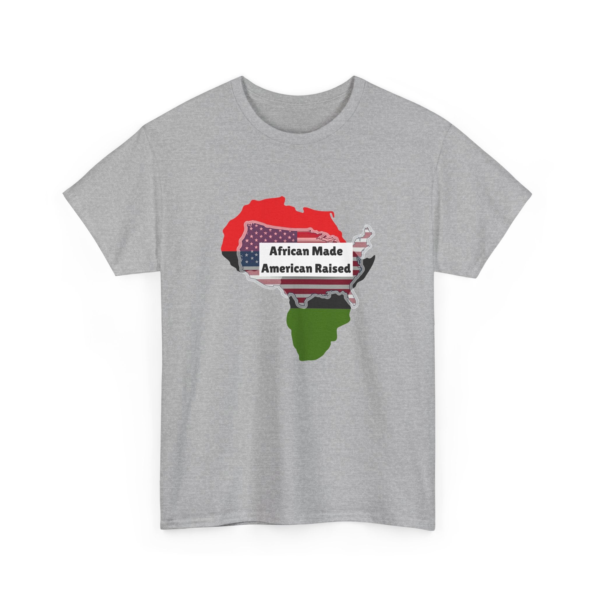 African Made American Raised — Empowerment Tee Shirt