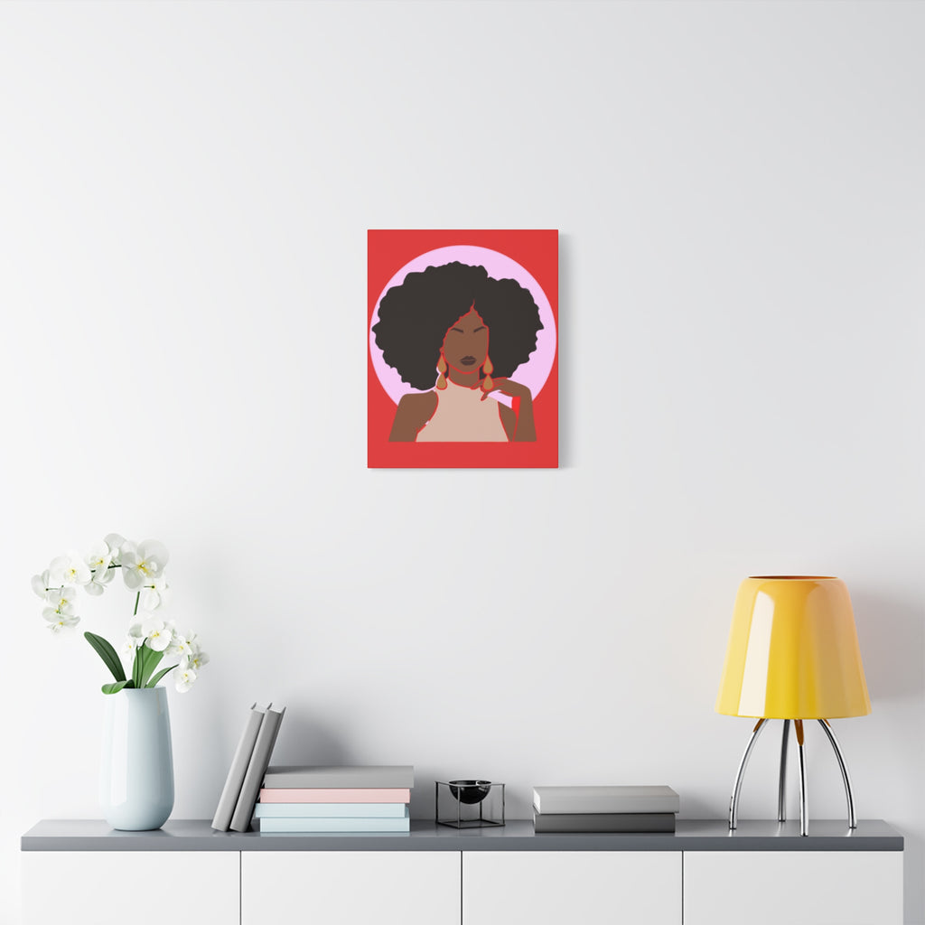 Afro Woman — Art Canvas