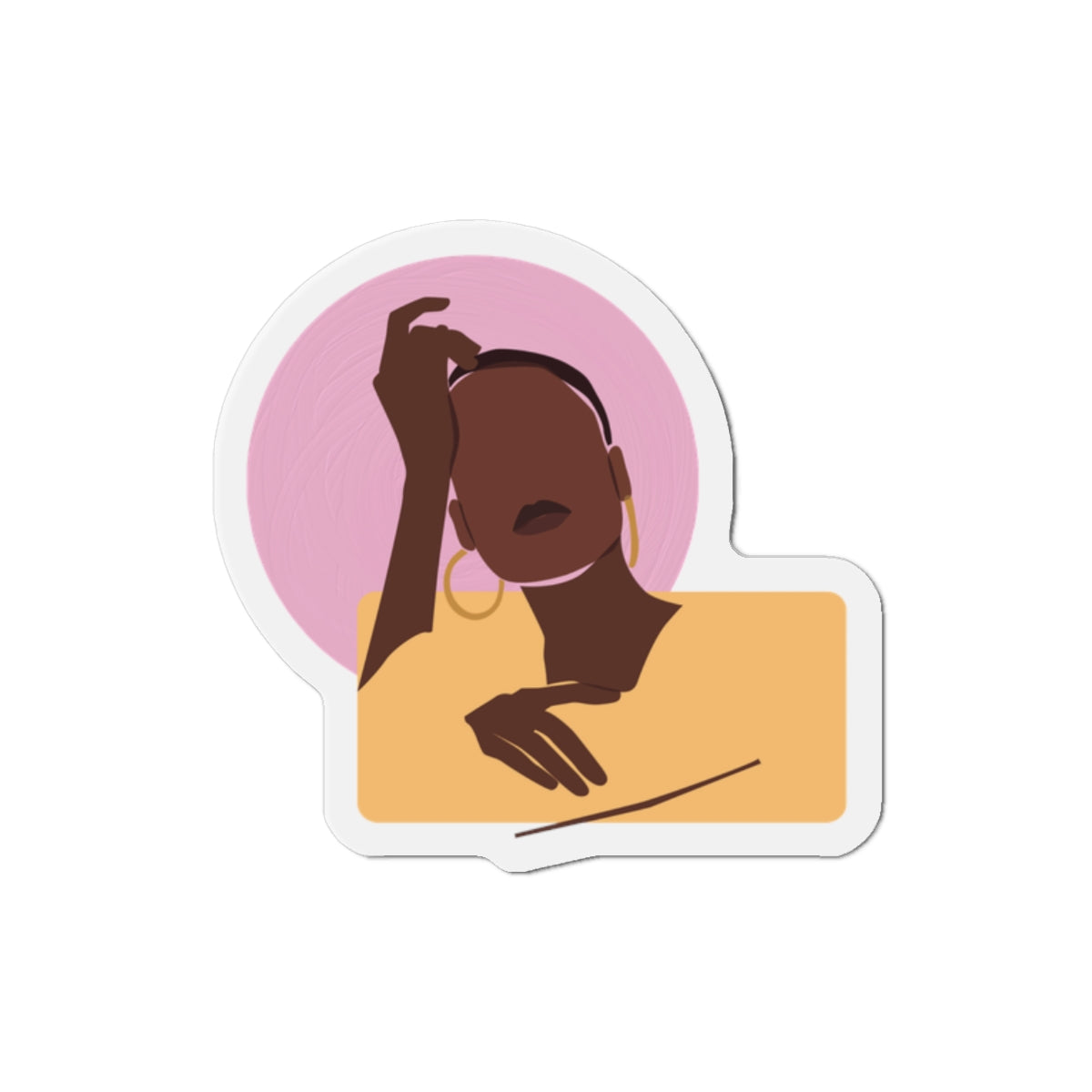 Abstract Woman — Magnet