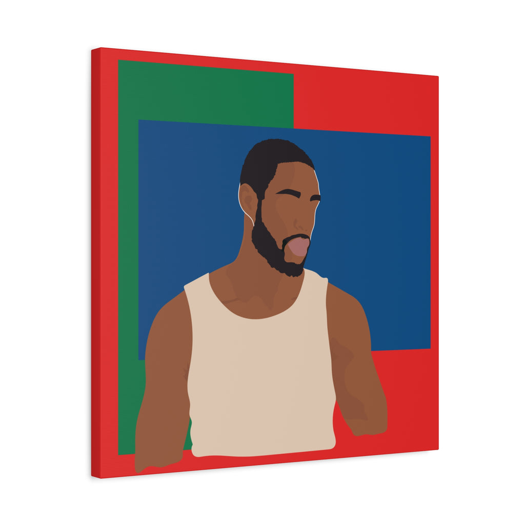 Modern Minimalist Bold Color Block -  Canvas Art