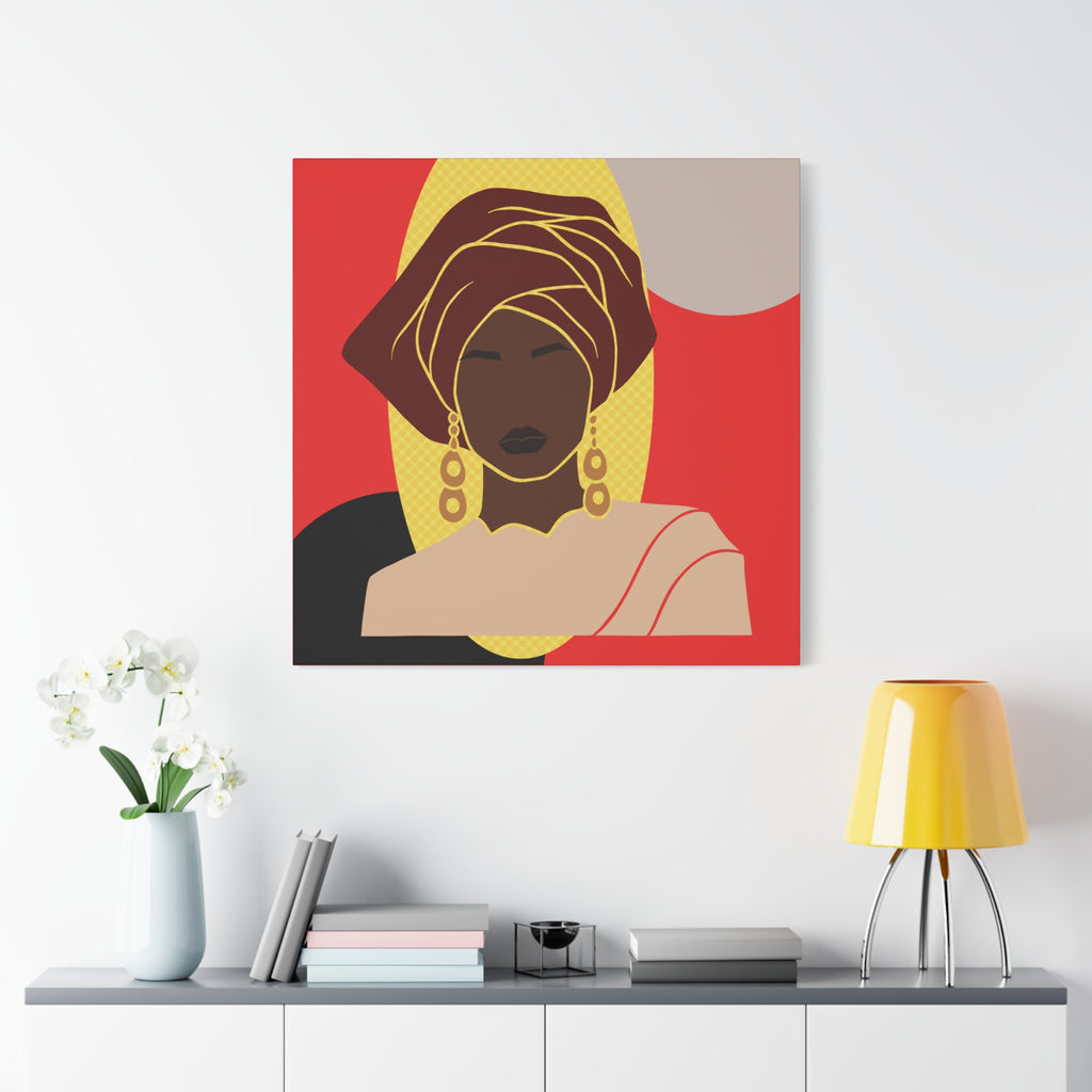 African Lady — Canvas Art