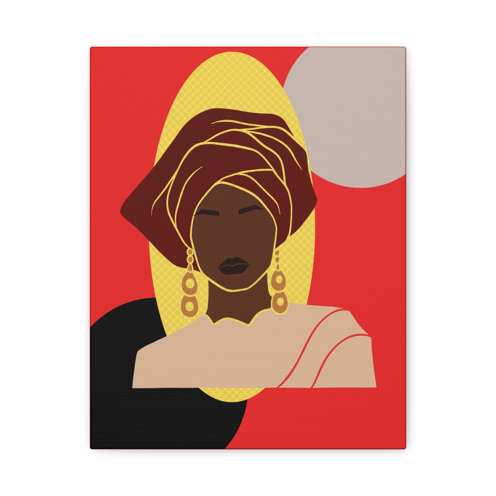 African Lady — Canvas Art