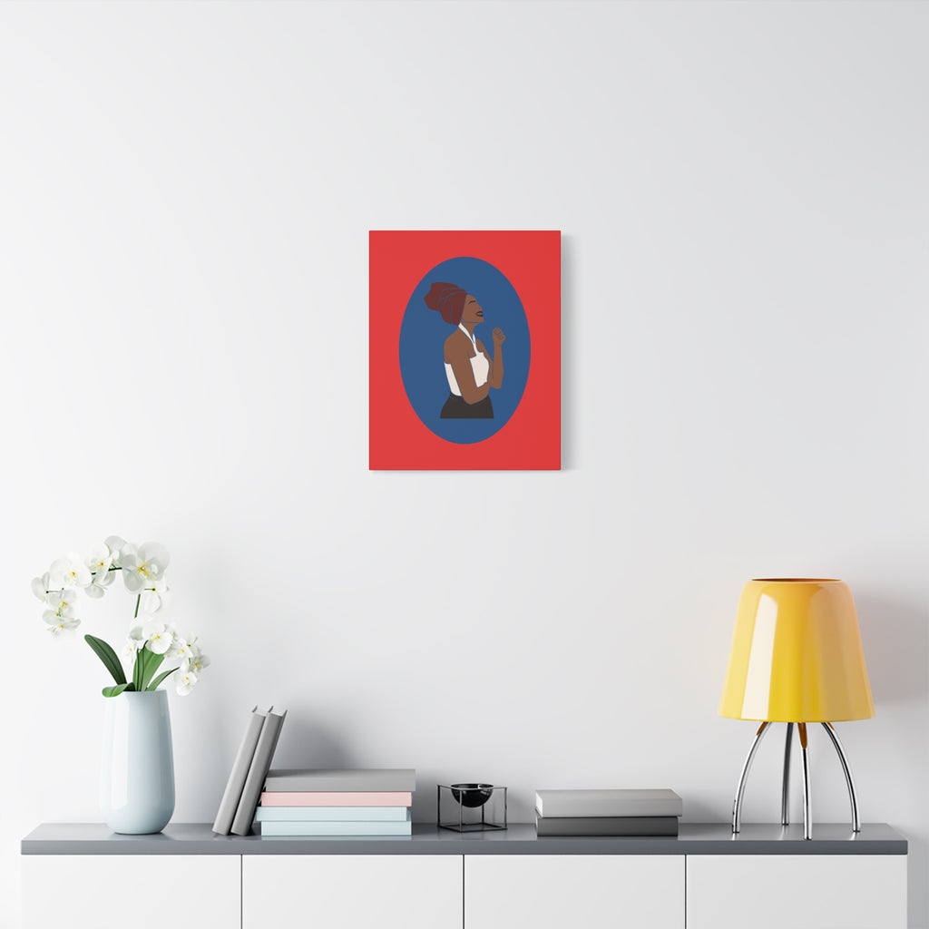 Joyful Woman — Canvas Art
