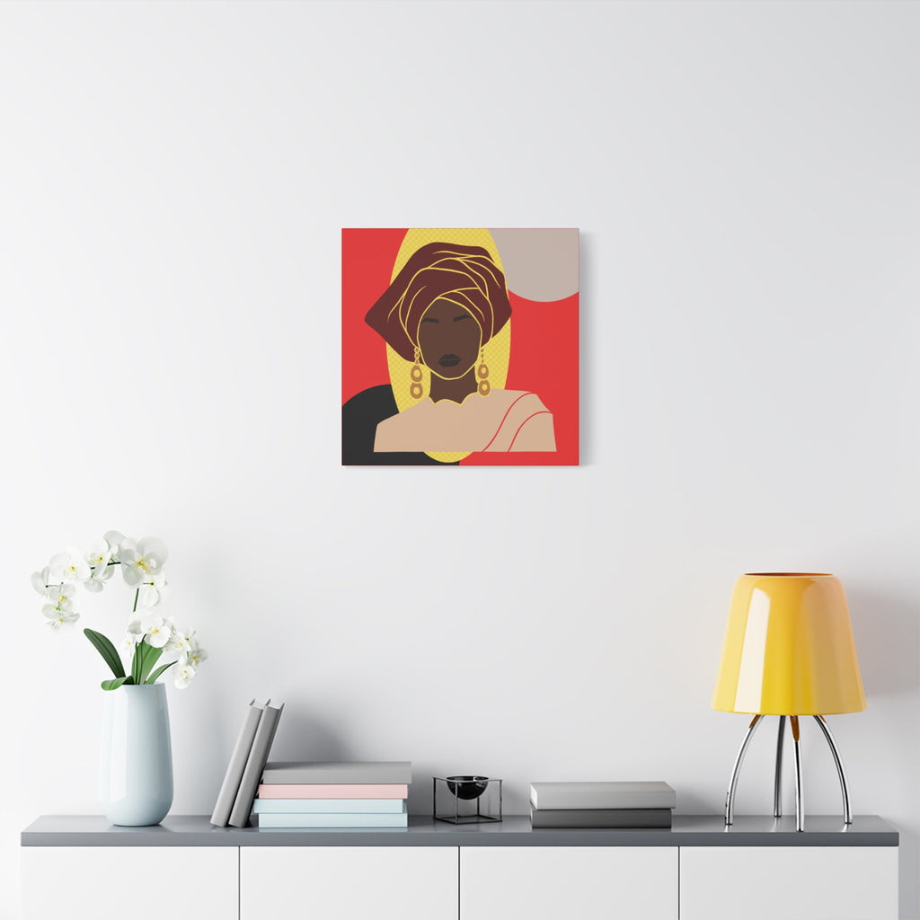 African Lady — Canvas Art