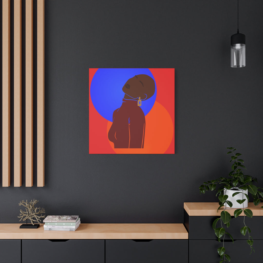 Bold Abstract Woman — Canvas Art