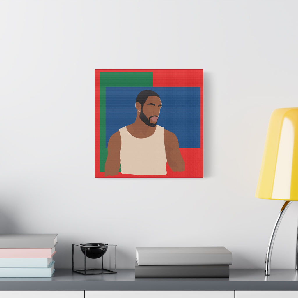 Modern Minimalist Bold Color Block -  Canvas Art