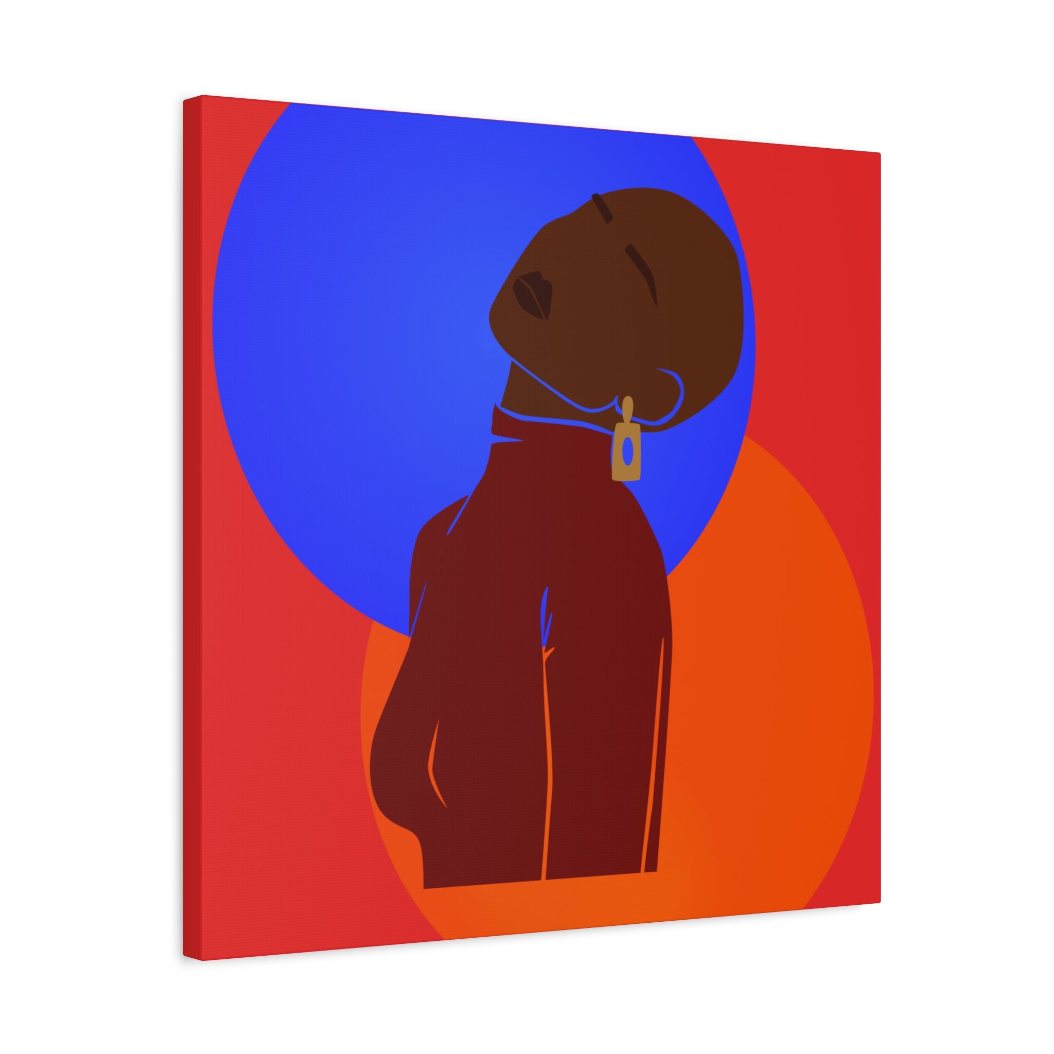 Bold Abstract Woman — Canvas Art