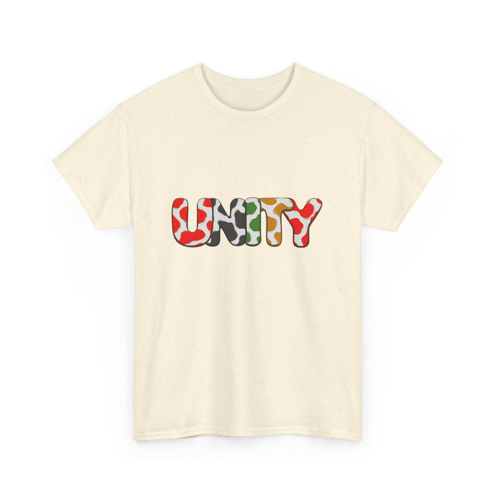 Unity  Colorful Camouflage –Empowerment Tee Shirt