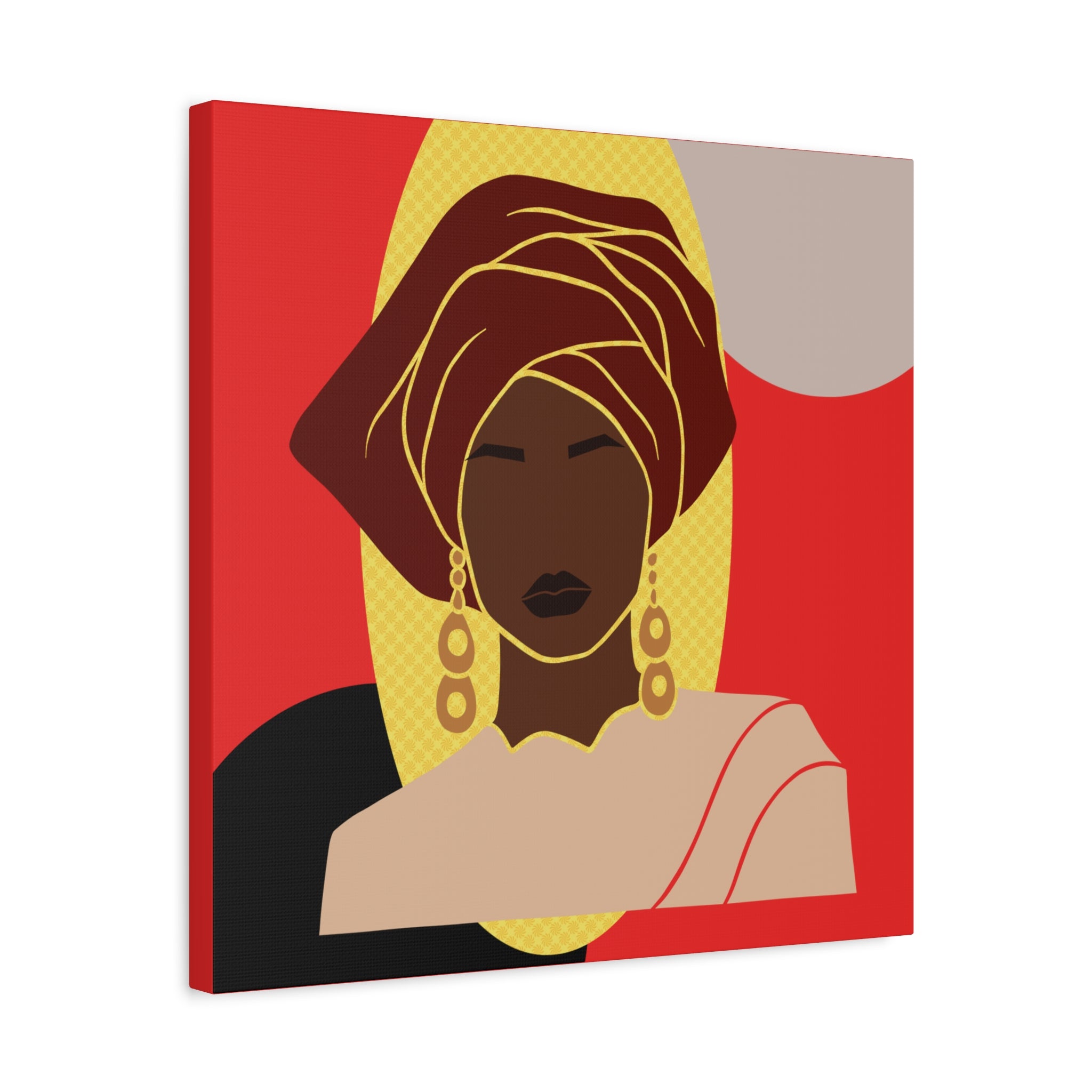 African Lady — Canvas Art