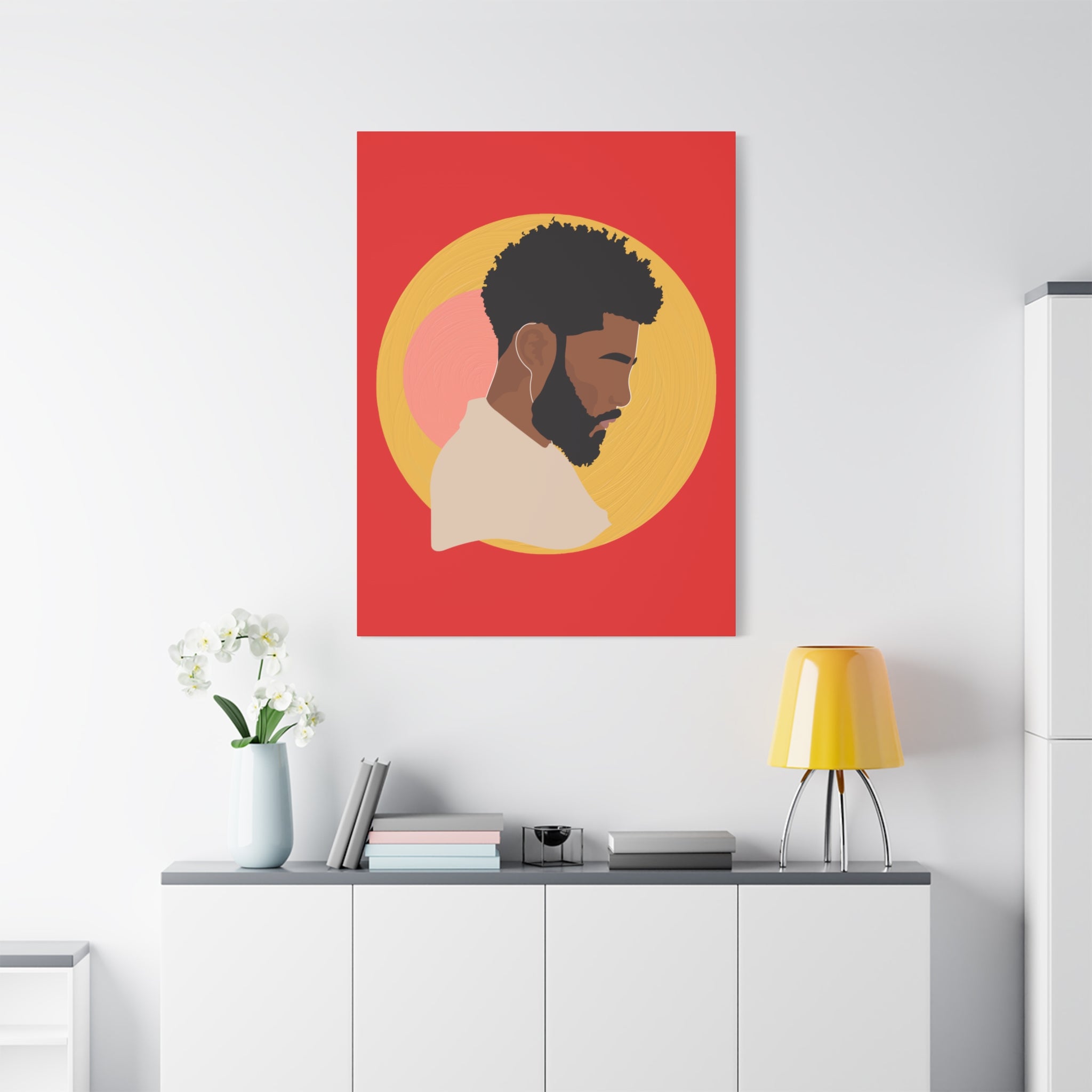 Afrocentric Male — Canvas Art