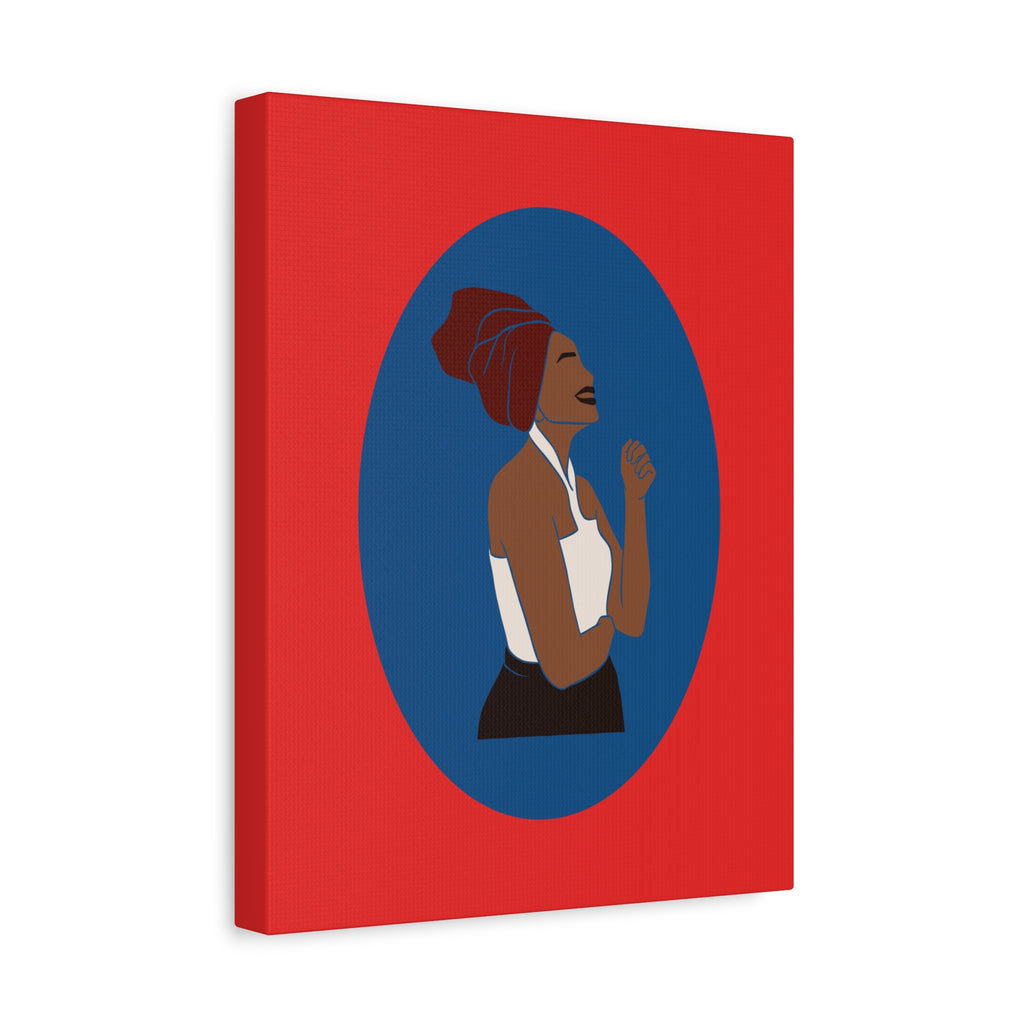 Joyful Woman — Canvas Art