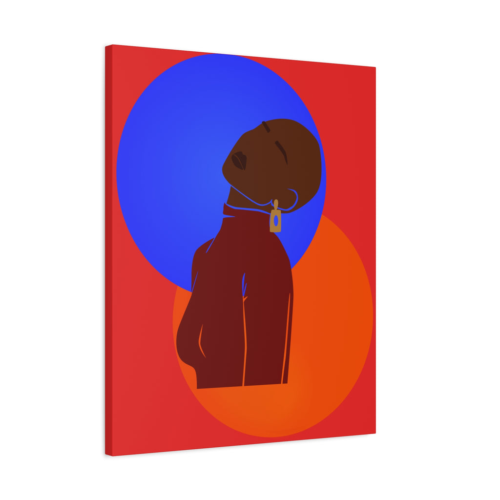 Bold Abstract Woman — Canvas Art