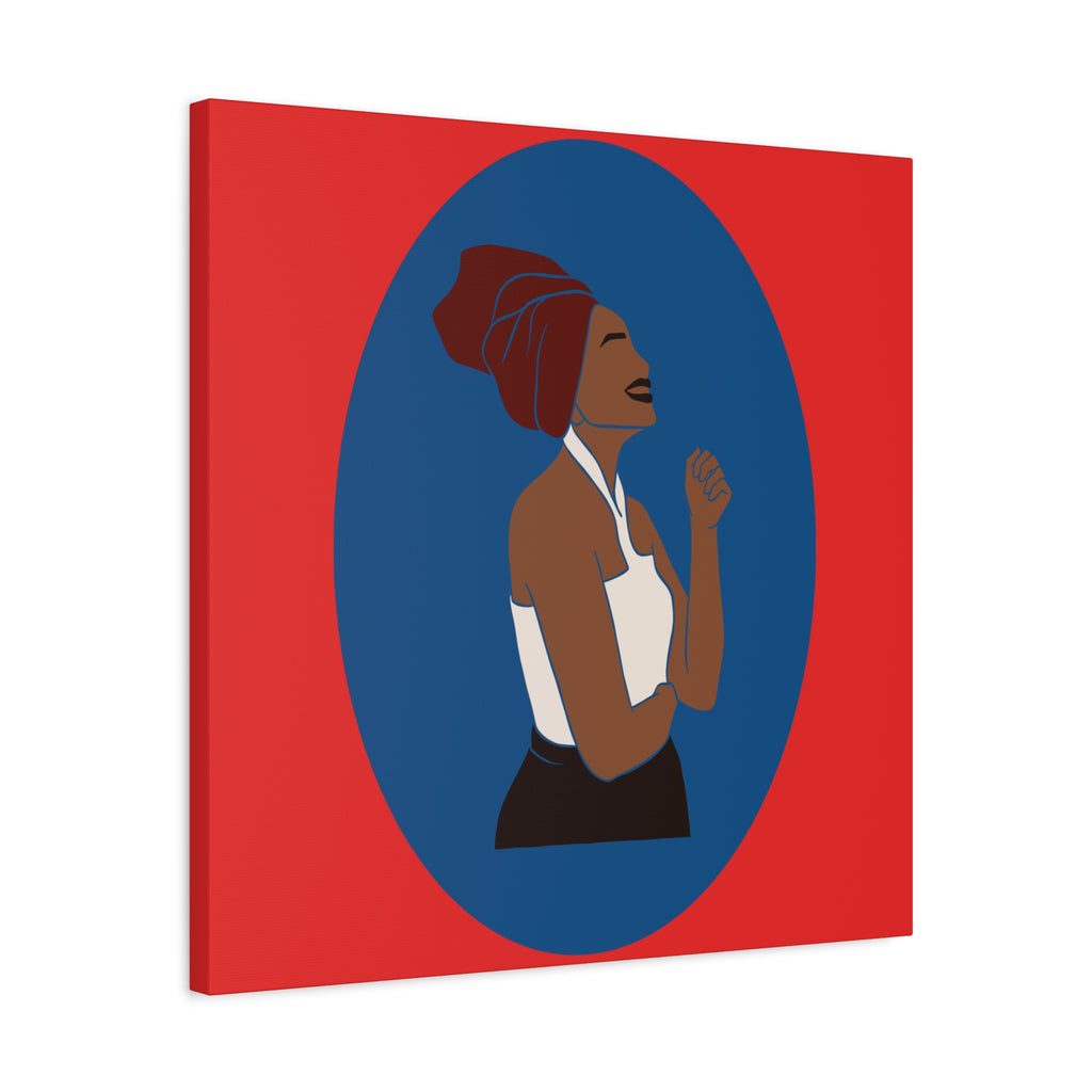 Joyful Woman — Canvas Art