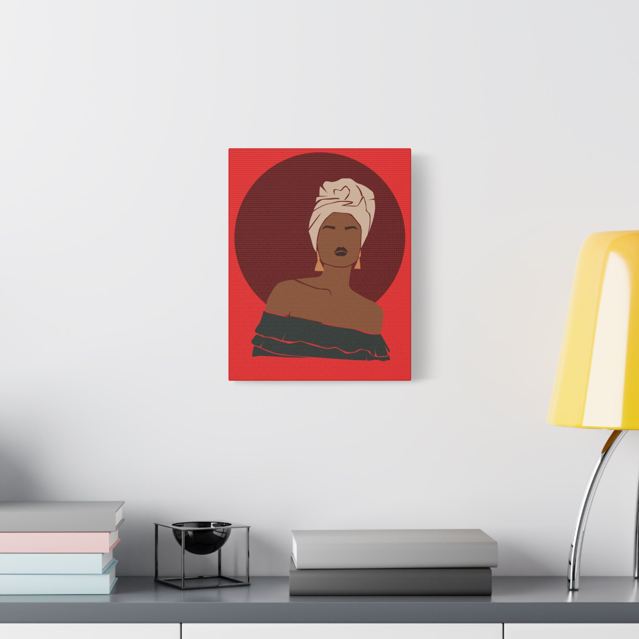 Afrocentric Woman - Canvas Art