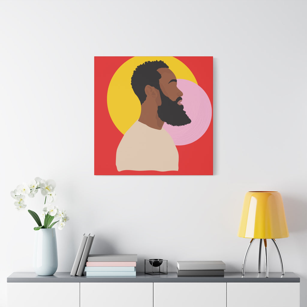 Bearded Man - Canvas Art