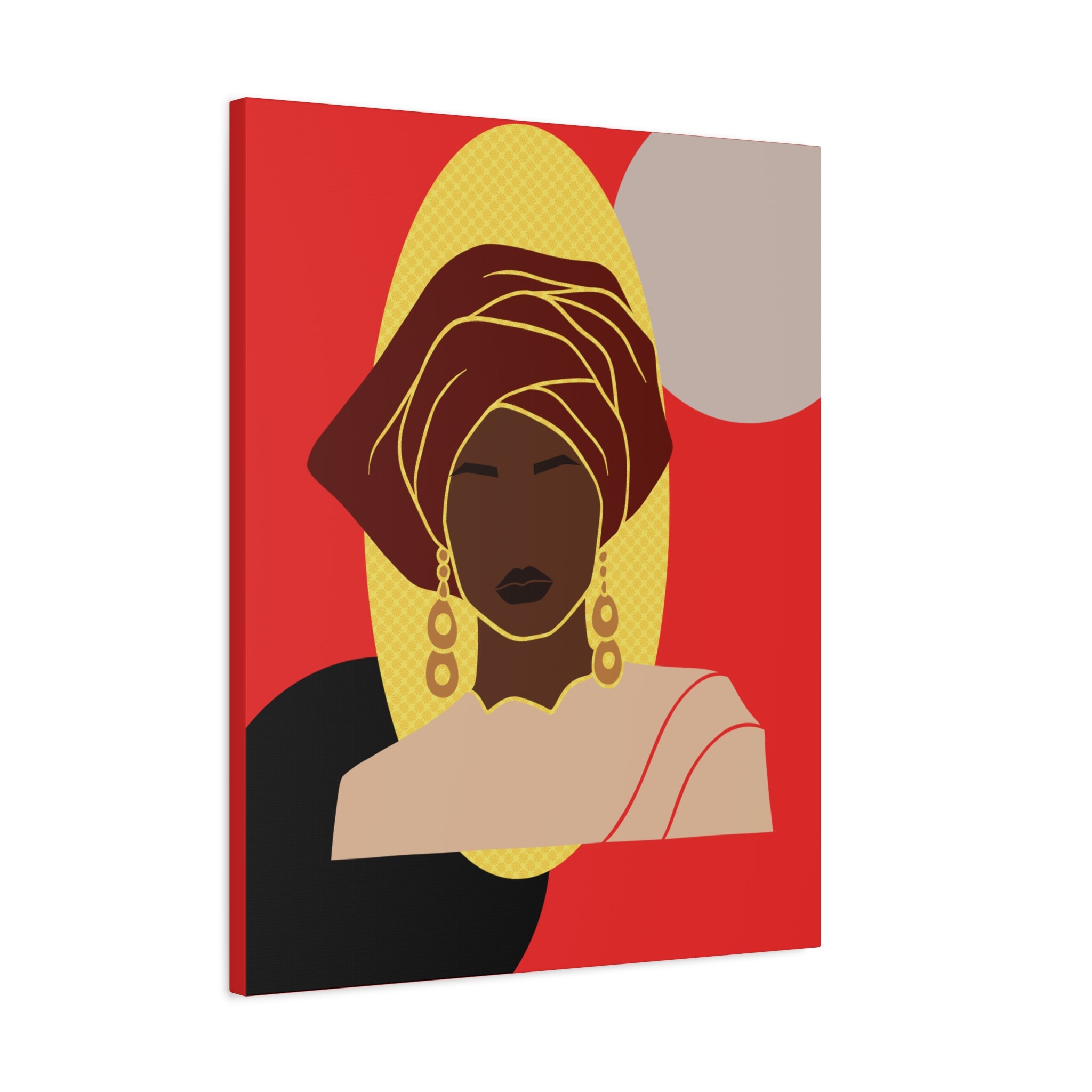 African Lady — Canvas Art