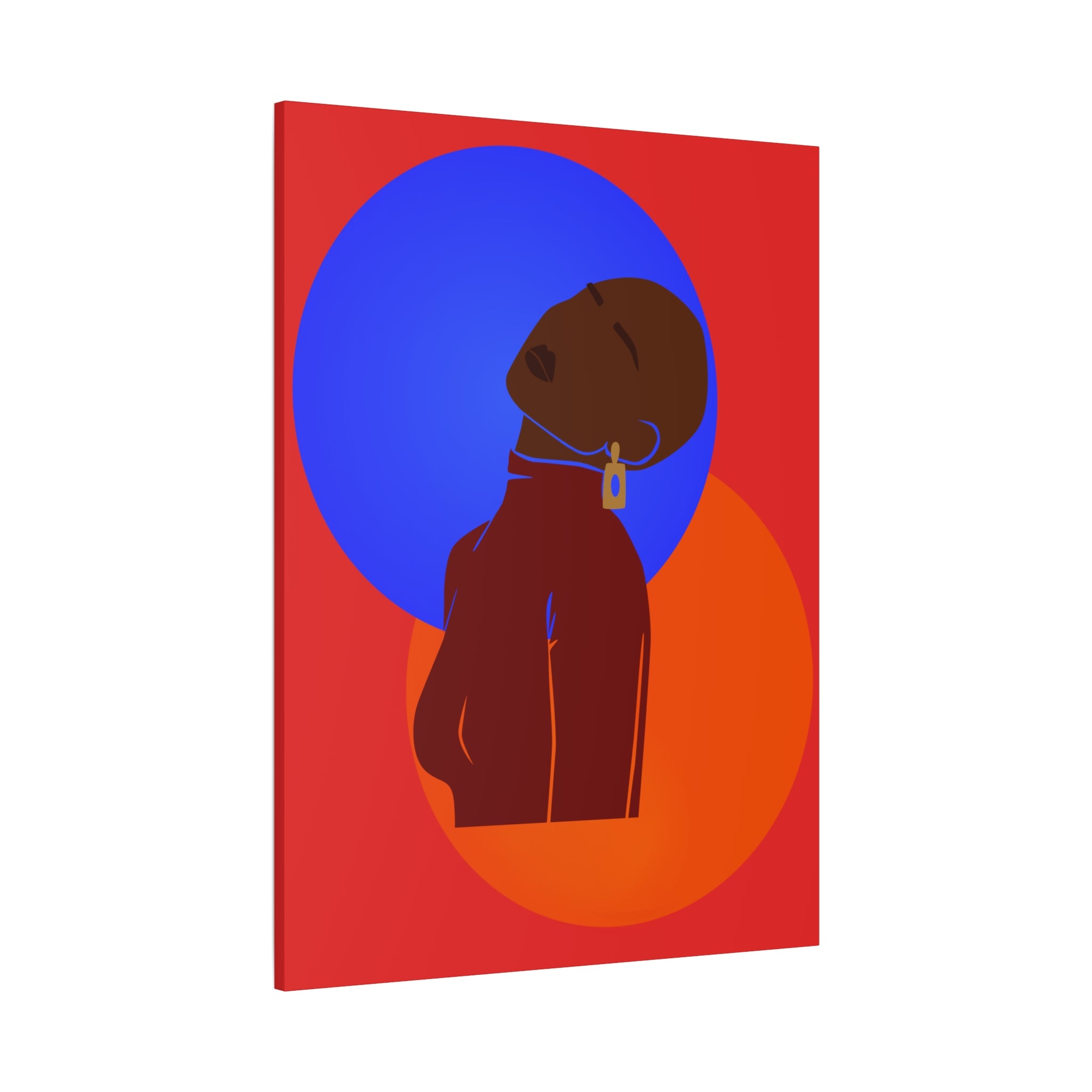 Bold Abstract Woman — Canvas Art