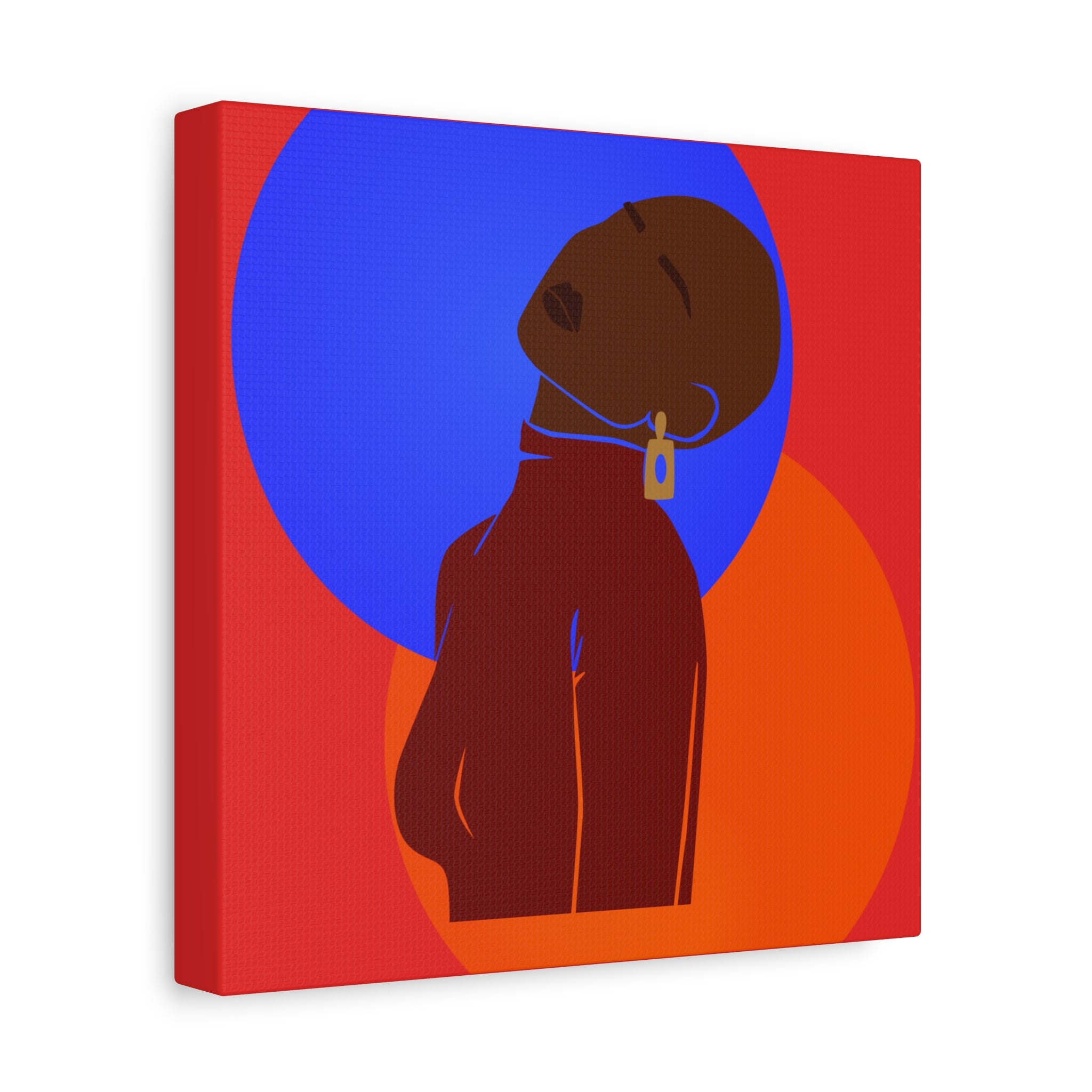 Bold Abstract Woman — Canvas Art