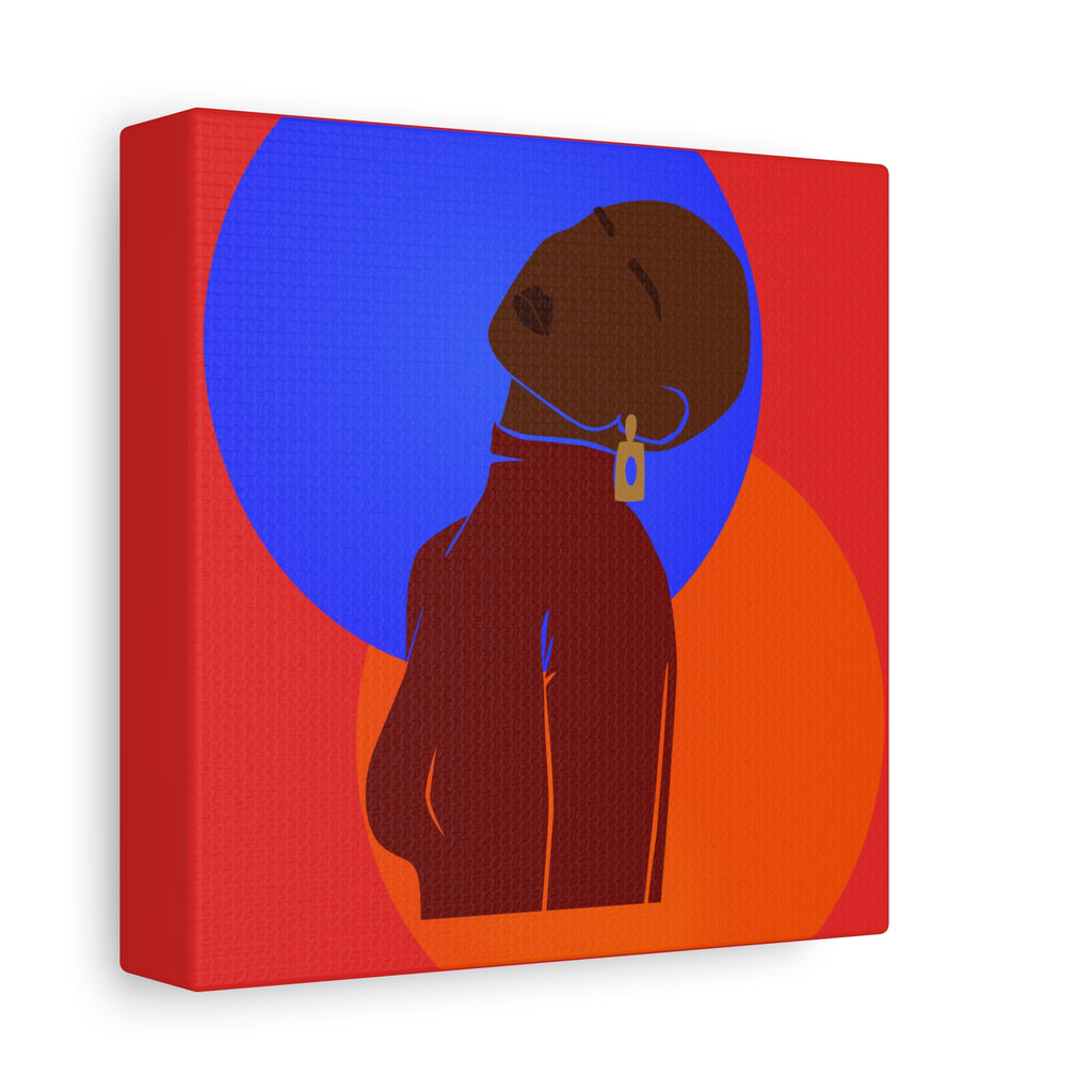 Bold Abstract Woman — Canvas Art