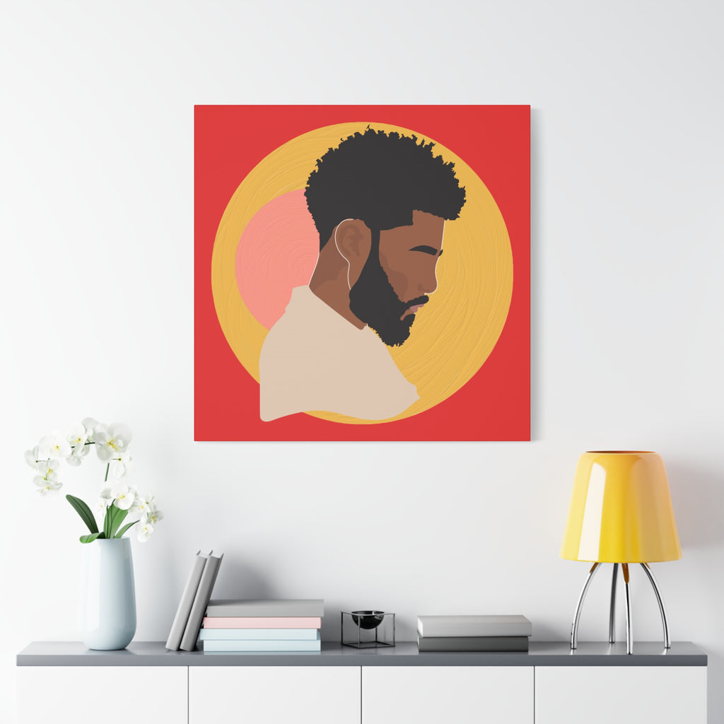 Afrocentric Male — Canvas Art