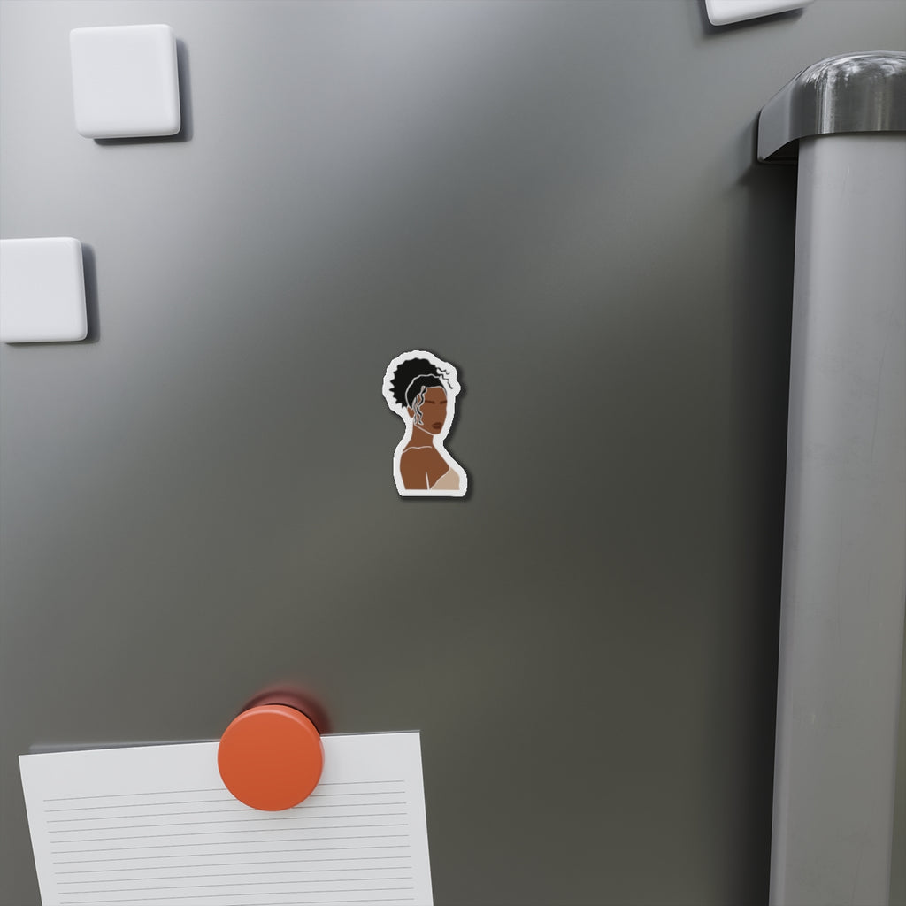 Minimal Brown Skin Woman — Magnet