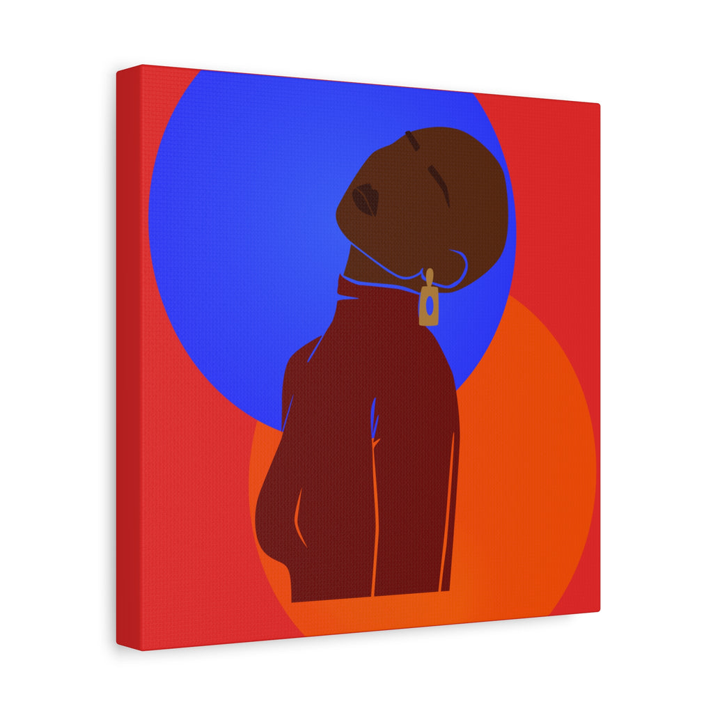 Bold Abstract Woman — Canvas Art