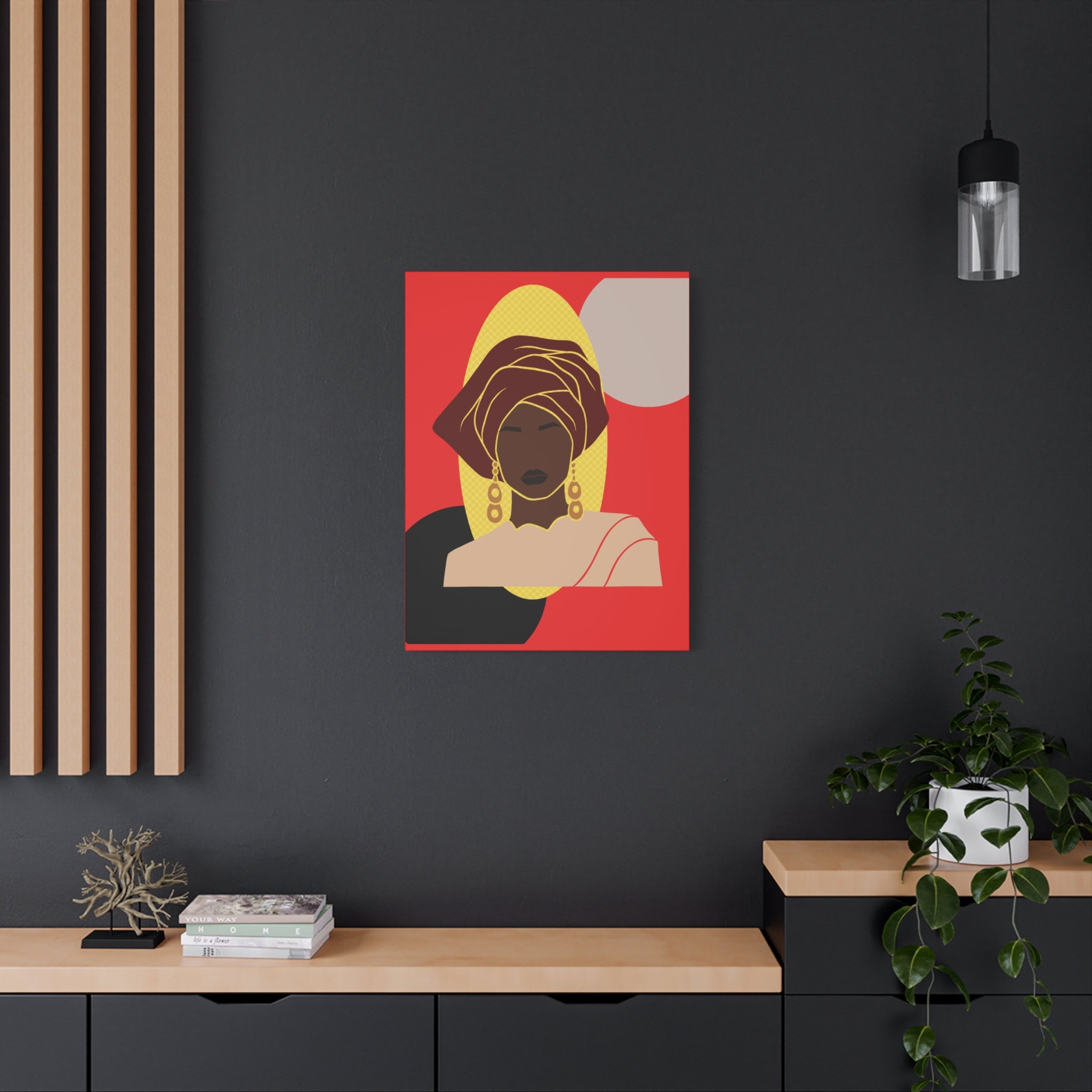 African Lady — Canvas Art