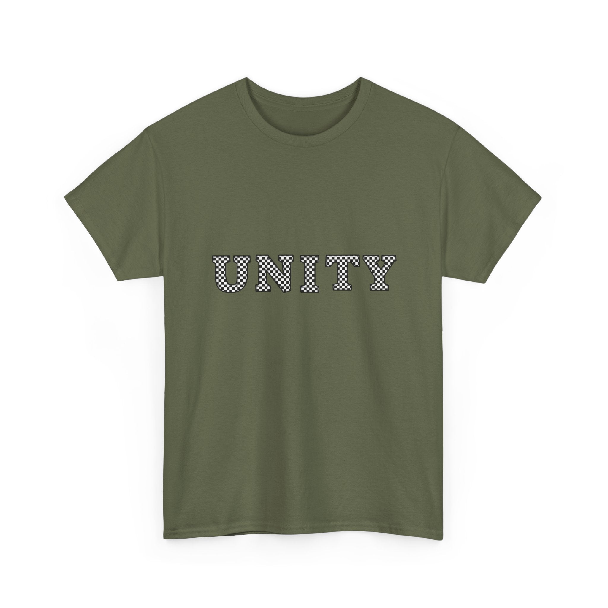 Black and White Unity — Empowerment Tee Shirt