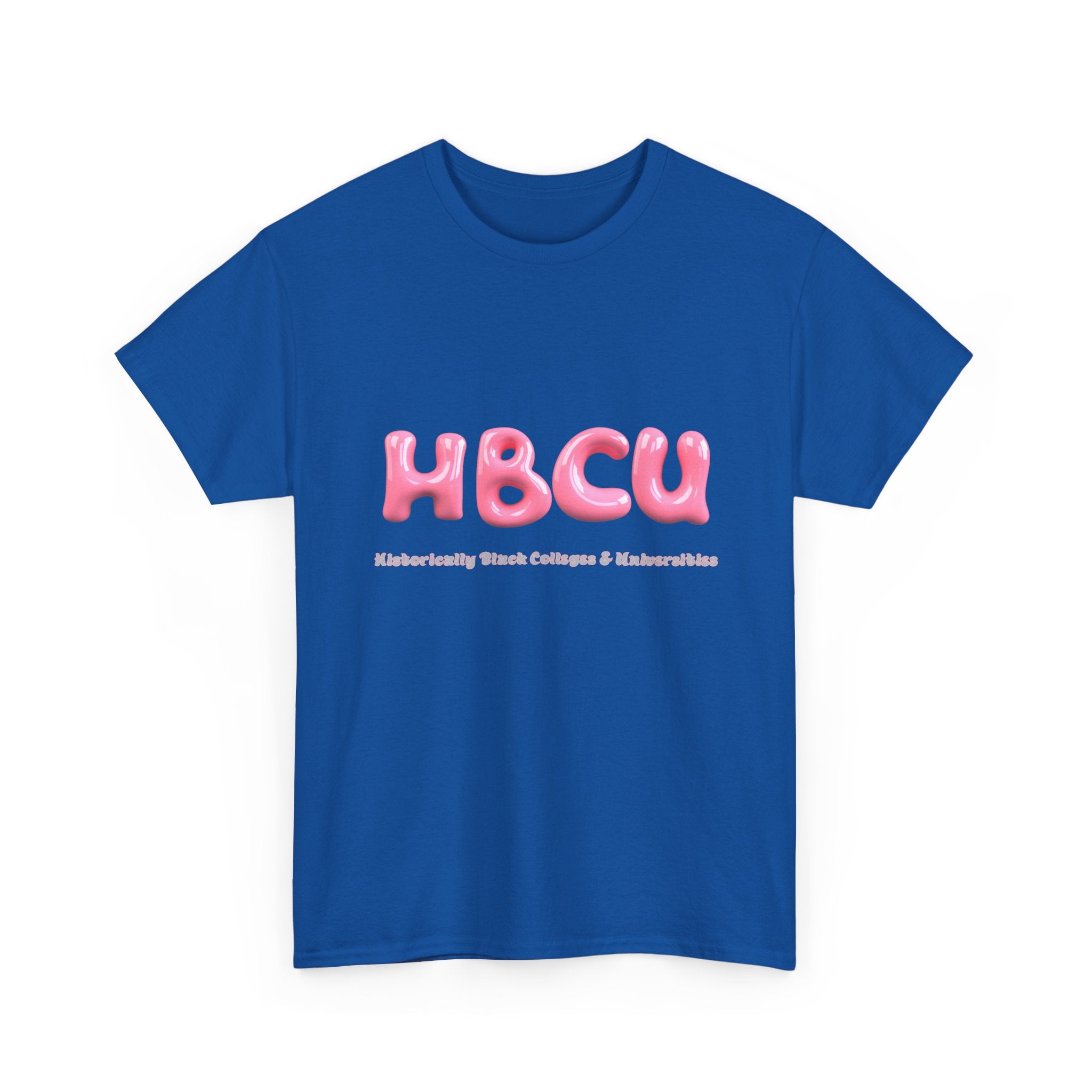HBCU Pink Bubble Letter - Empowerment Tee Shirt