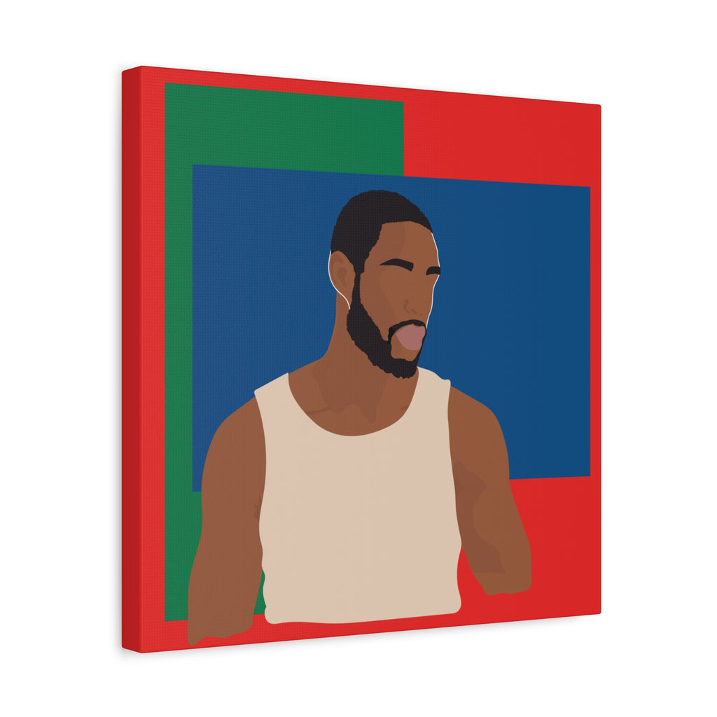 Modern Minimalist Bold Color Block -  Canvas Art