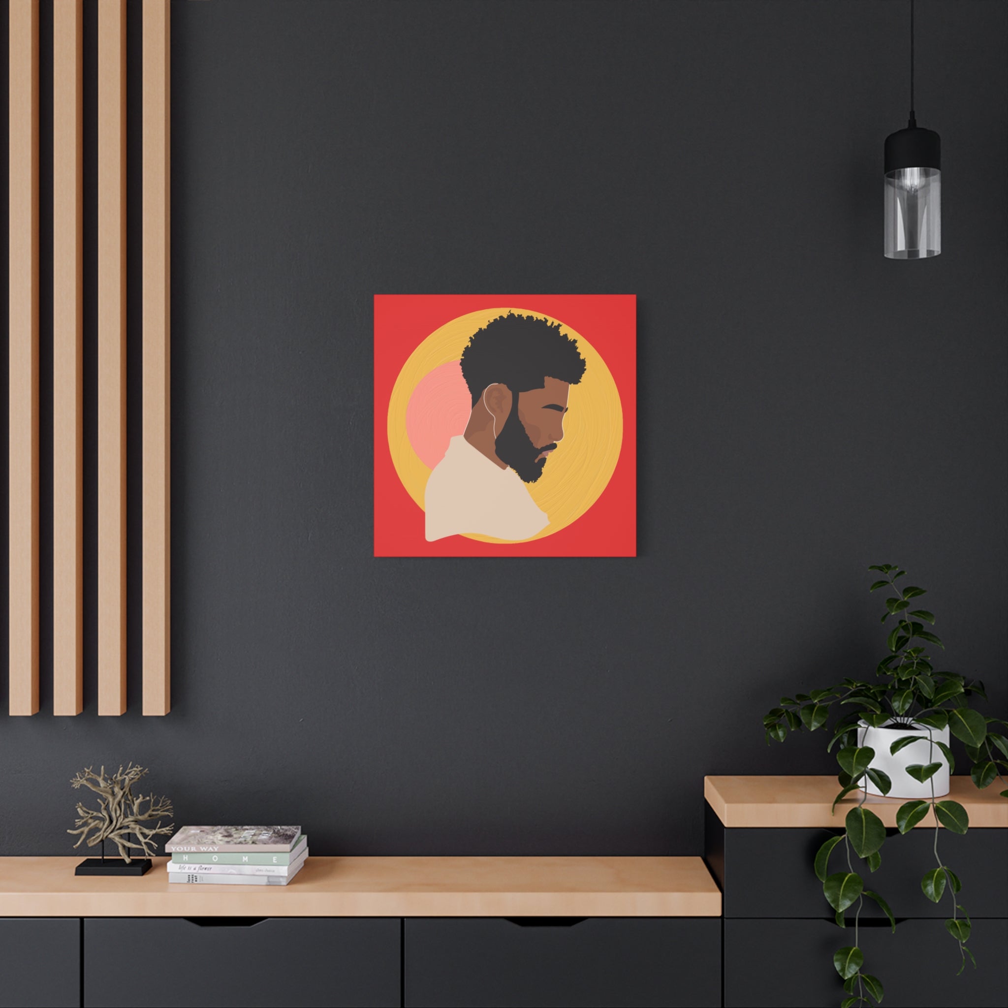 Afrocentric Male — Canvas Art