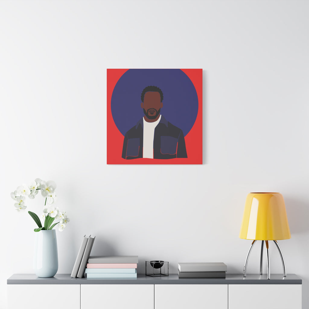 Minimalist Male Abstract — Canvas Art