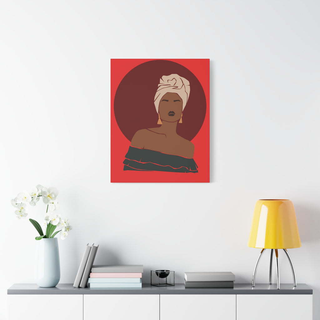 Afrocentric Woman - Canvas Art