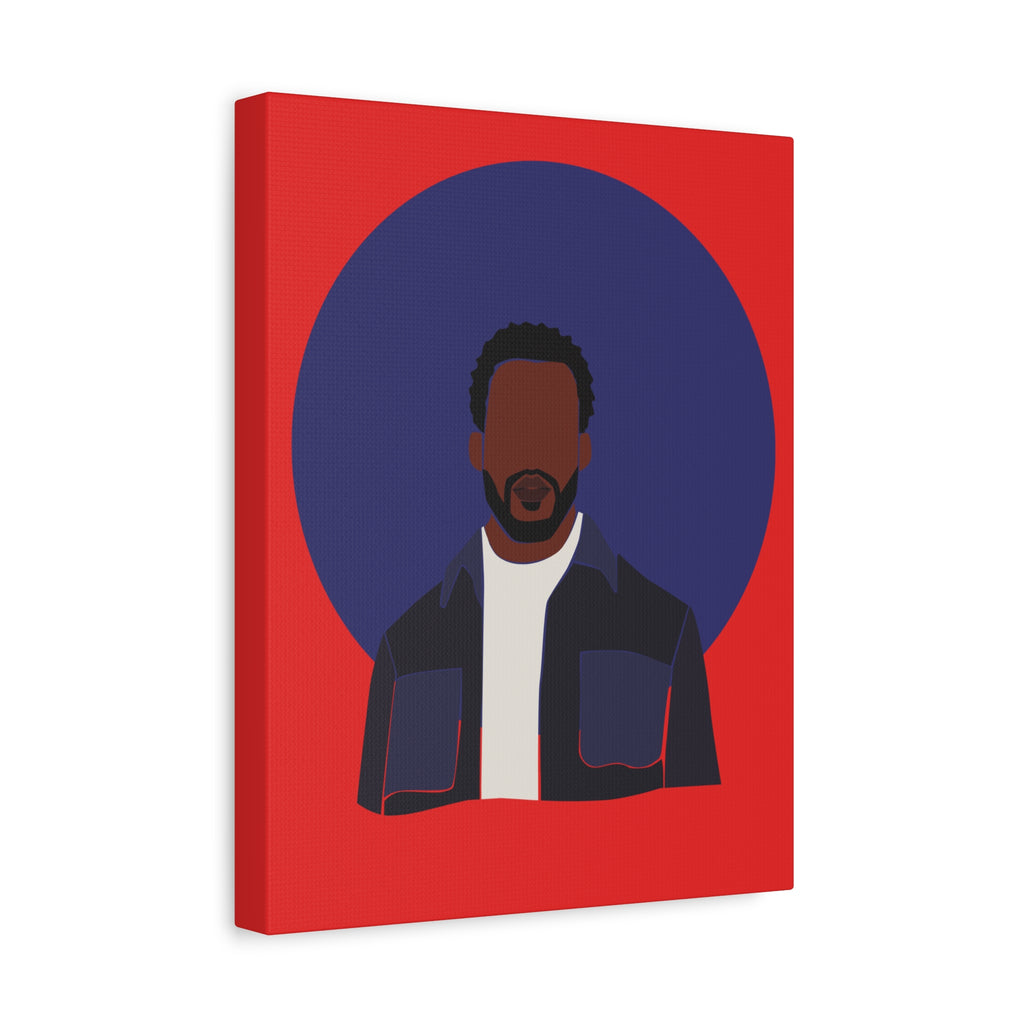 Minimalist Male Abstract — Canvas Art