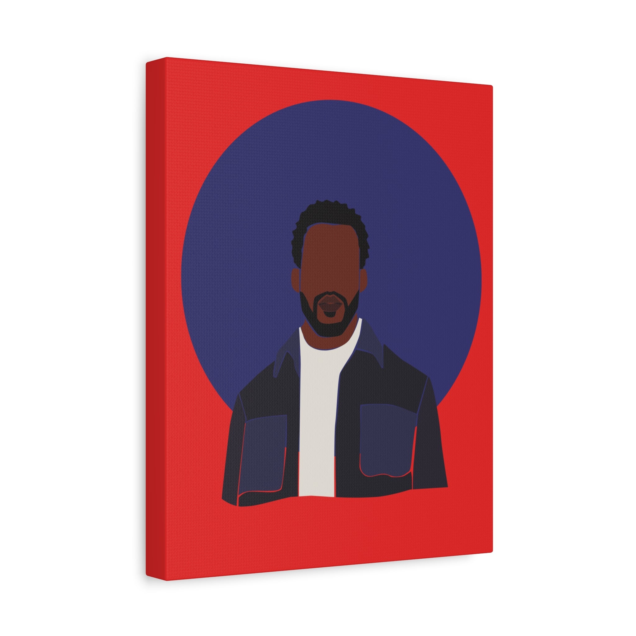 Minimalist Male Abstract — Canvas Art