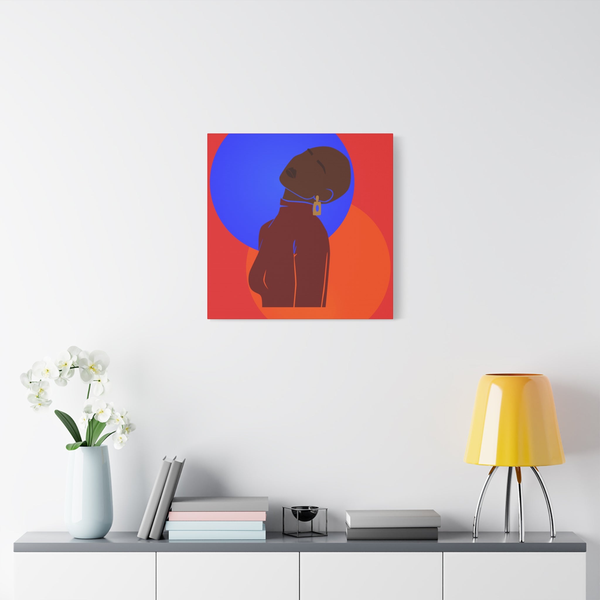 Bold Abstract Woman — Canvas Art