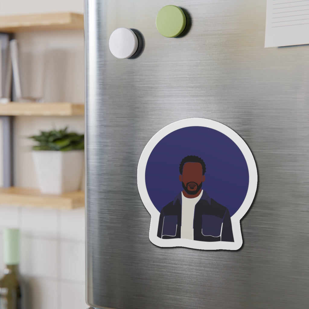 Afrocentric Male — Magnet