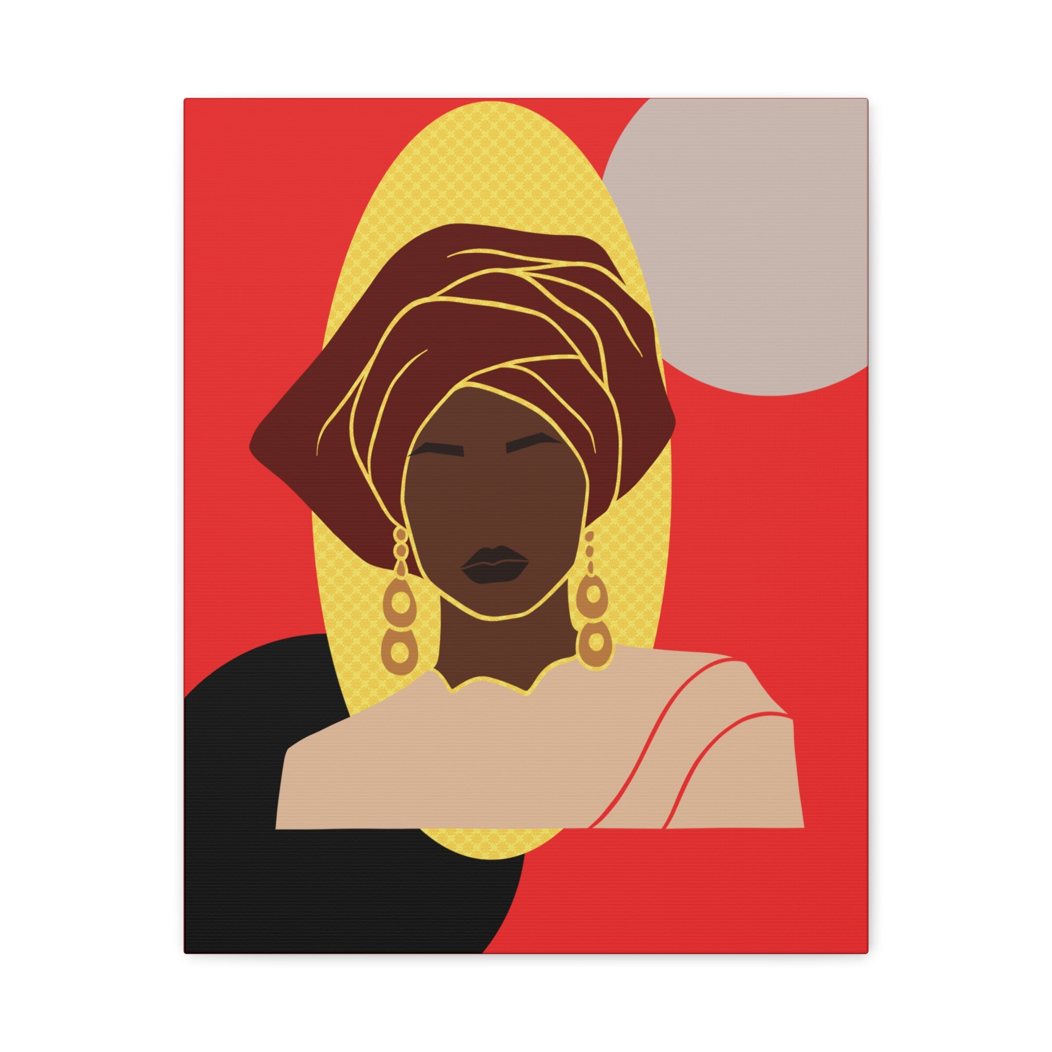 African Lady — Canvas Art