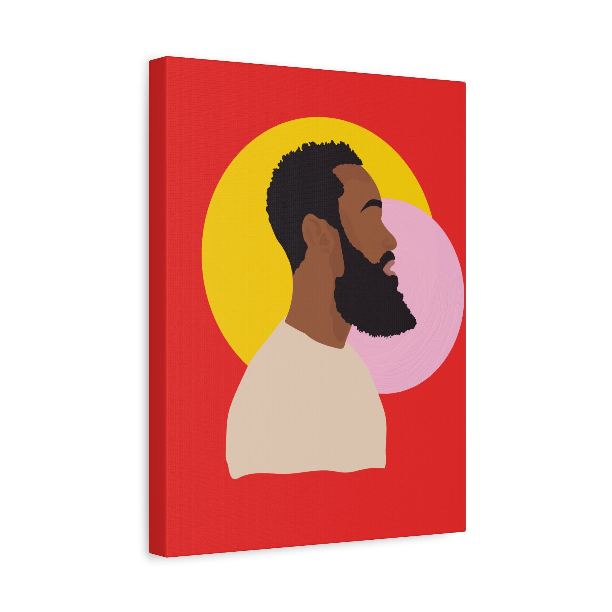 Bearded Man - Canvas Art