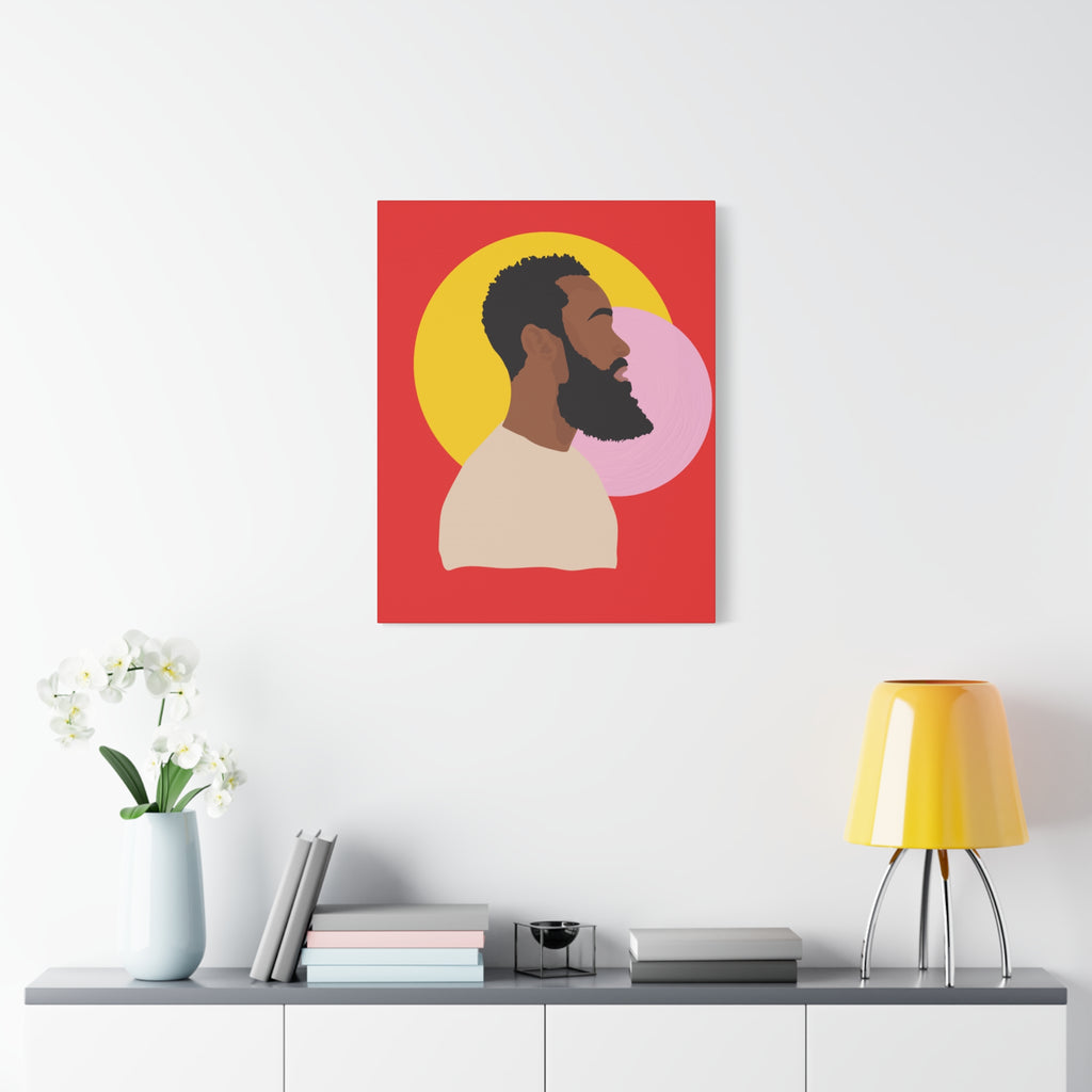 Bearded Man - Canvas Art