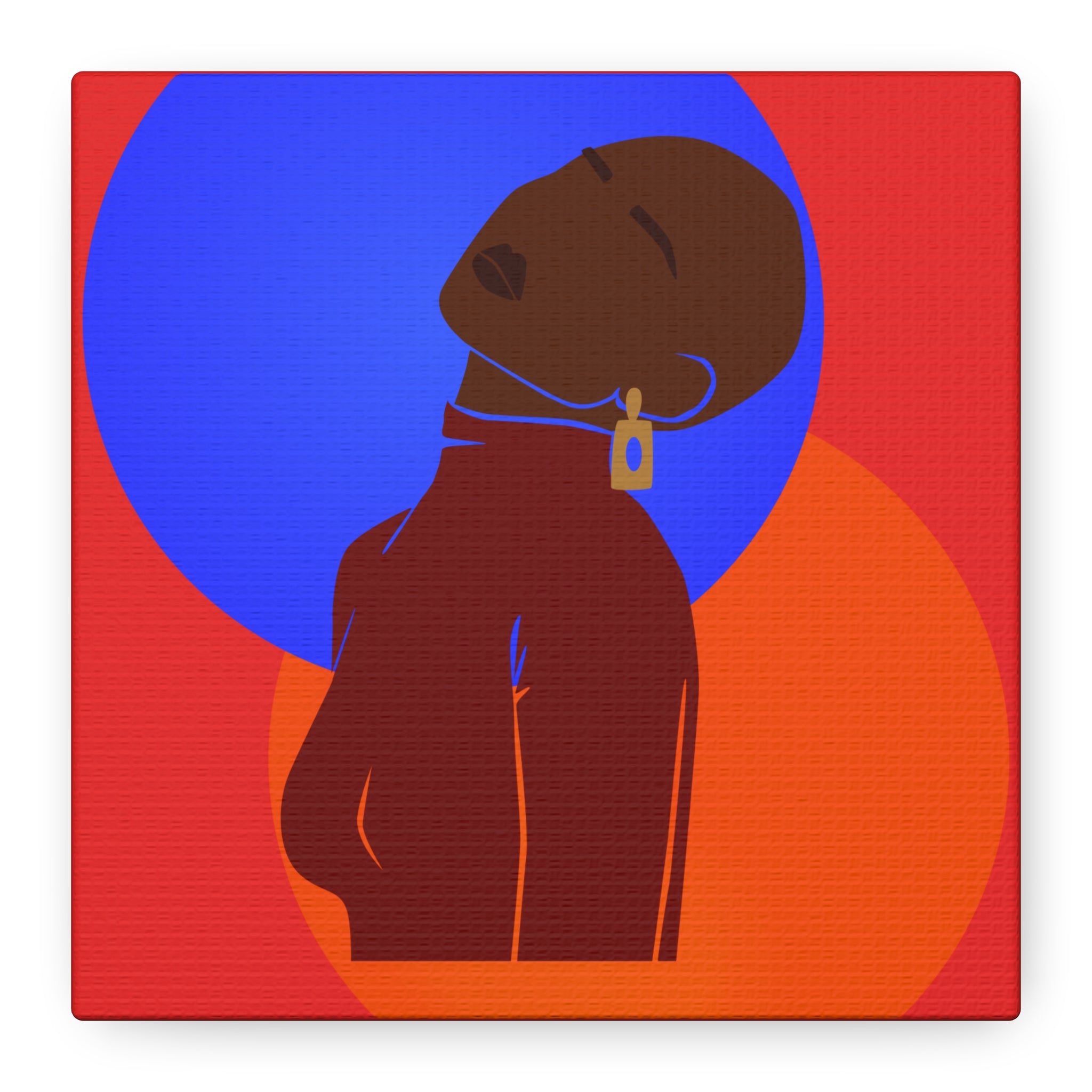 Bold Abstract Woman — Canvas Art