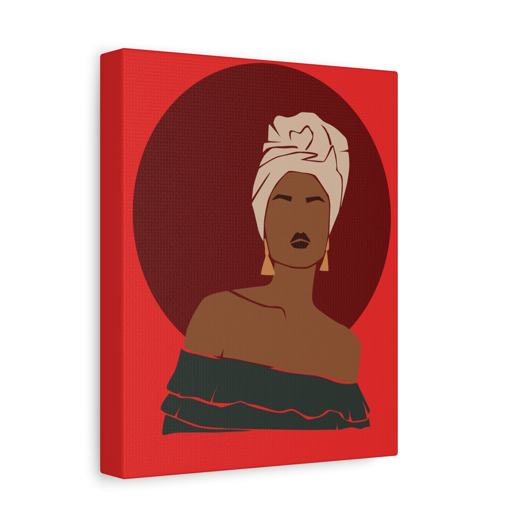 Afrocentric Woman - Canvas Art
