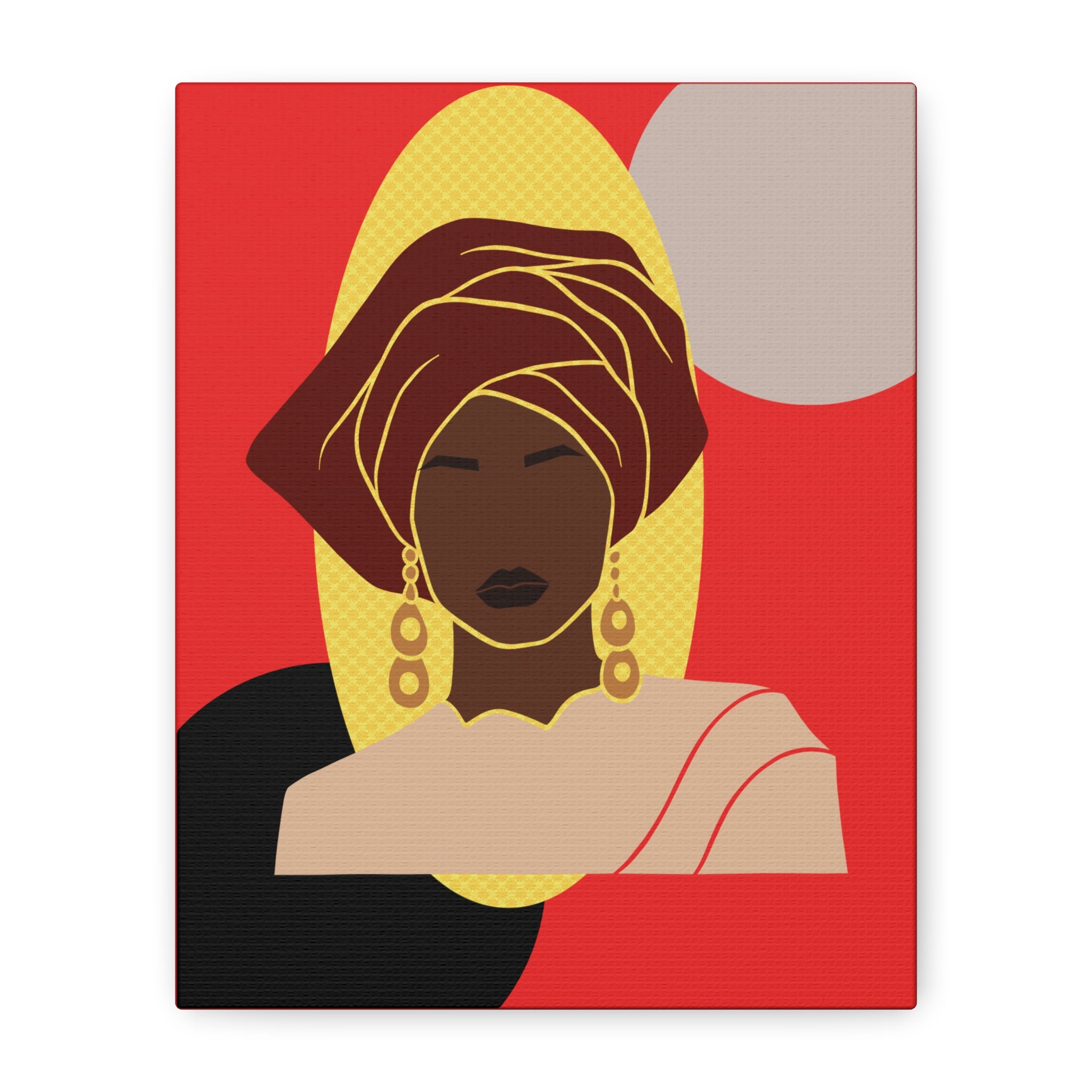 African Lady — Canvas Art