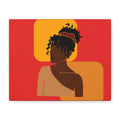 Afrocentric Black Woman - Canvas Art